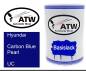 Preview: Hyundai, Carbon Blue Pearl, UC: 500ml Lackdose, von ATW Autoteile West.